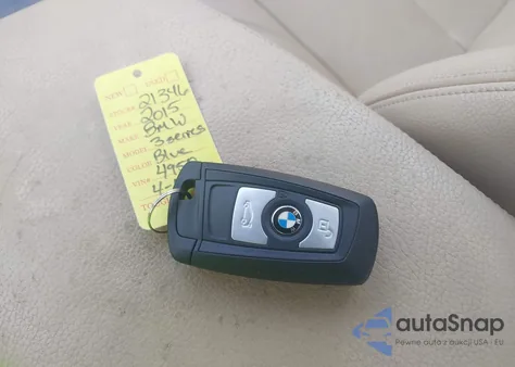 2015 BMW 328I z USA, uszkodzony, nr VIN WBA3A5C57FP604950